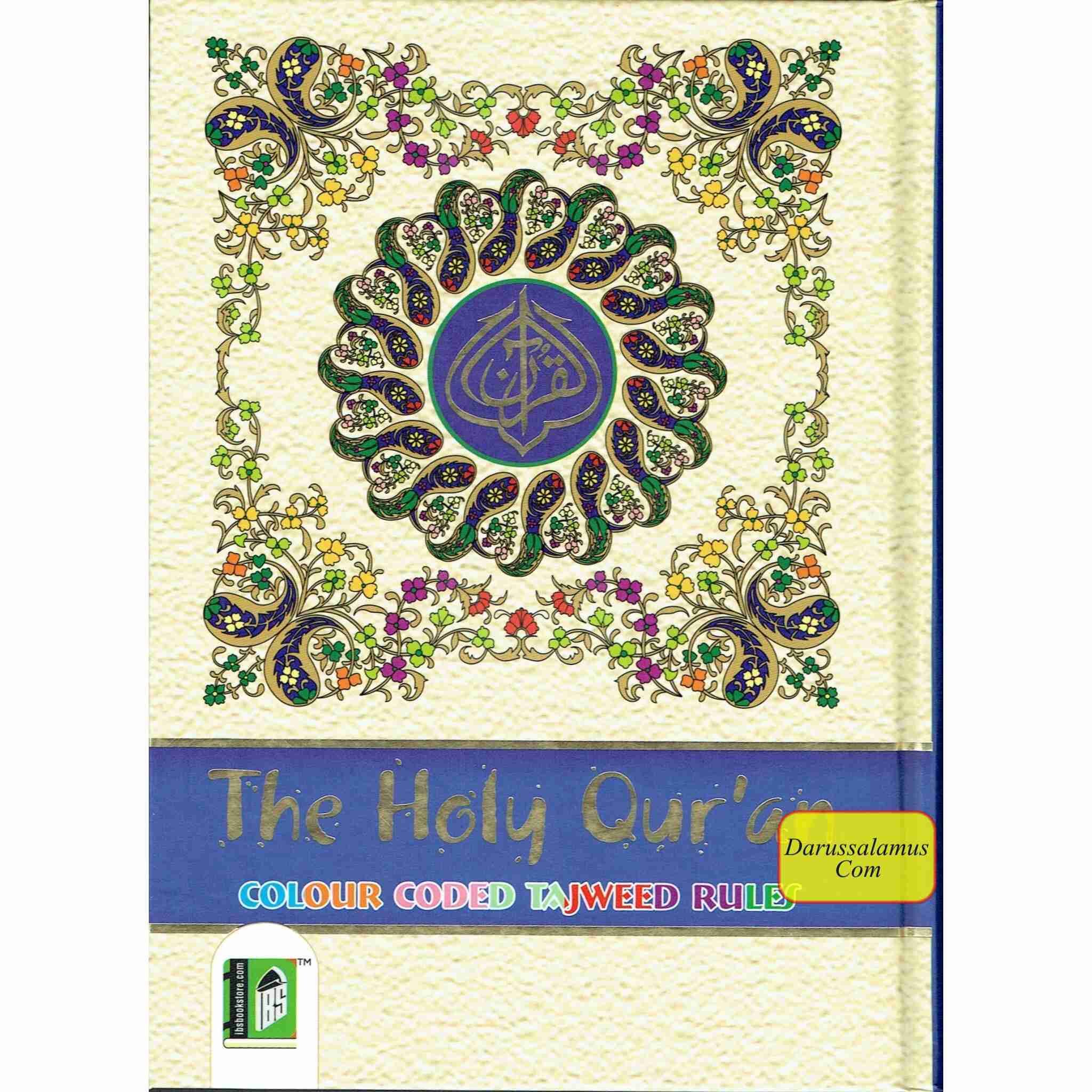 The Holy Quran Colour Coded Tajweed Rules with Colour Coded Manzils (Medium Size) With Case-Ref 23-CC-(13 Lines)、mySite、topwebapps