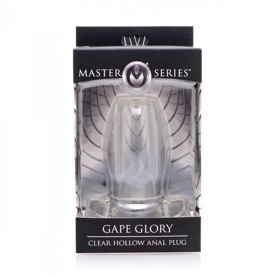 Gape Glory Clear Hollow Butt Plug | 3.9 Inch Tunnel Probe by Master Series、mySite、bottomscart