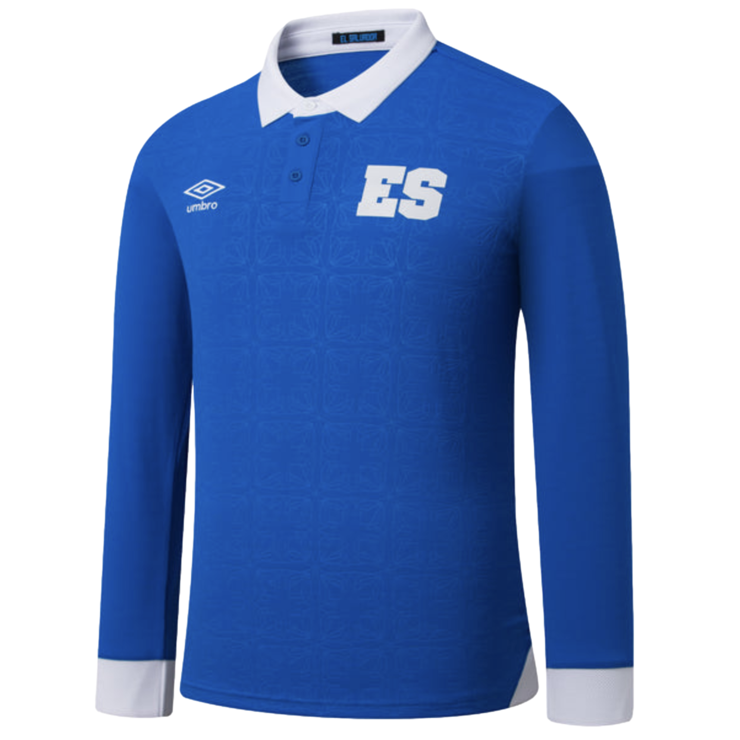 Umbro El Salvador 25/26 Long Sleeve Home Jersey、mySite、noshort