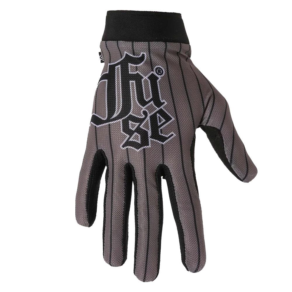  Fuse Omega Ballpark Gloves - Silver and Black、mySite、merchandisen