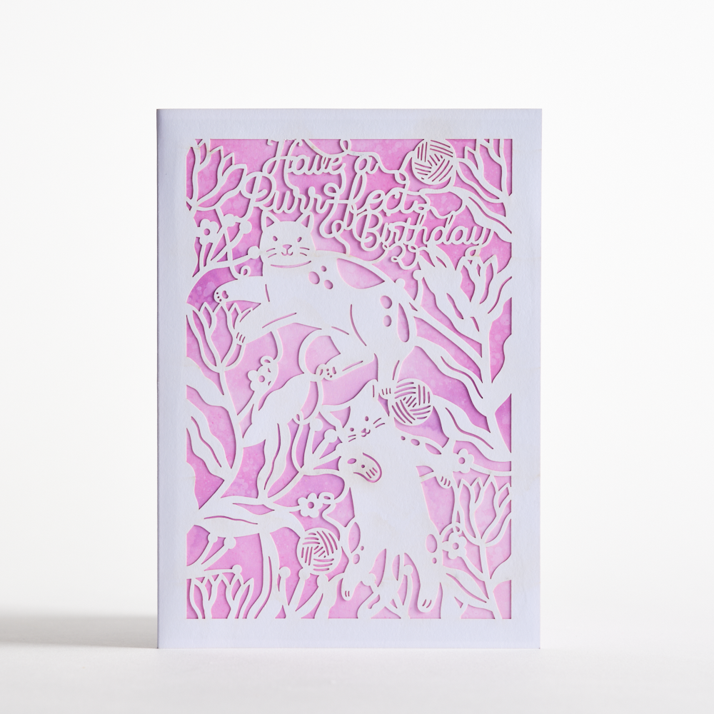 Purrfect Birthday Cats: Lovepop Moments™ Card、mySite、solidvoid