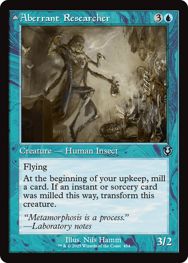 Aberrant Researcher // Perfected Form (Retro Frame) Innistrad Remastered、mySite、waistdrama
