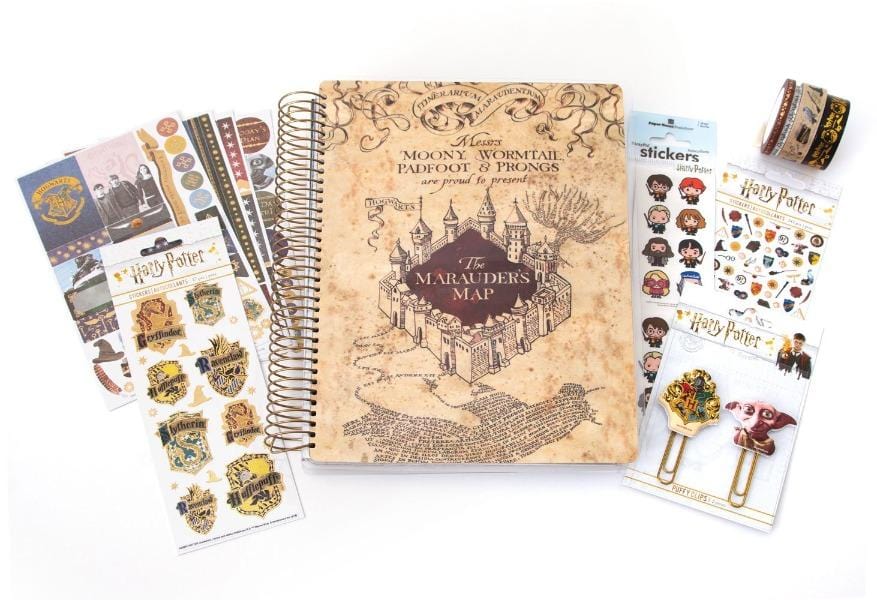  Weekly Planner Set - Undated Harry Potter Marauder's Map、mySite、ghnorth