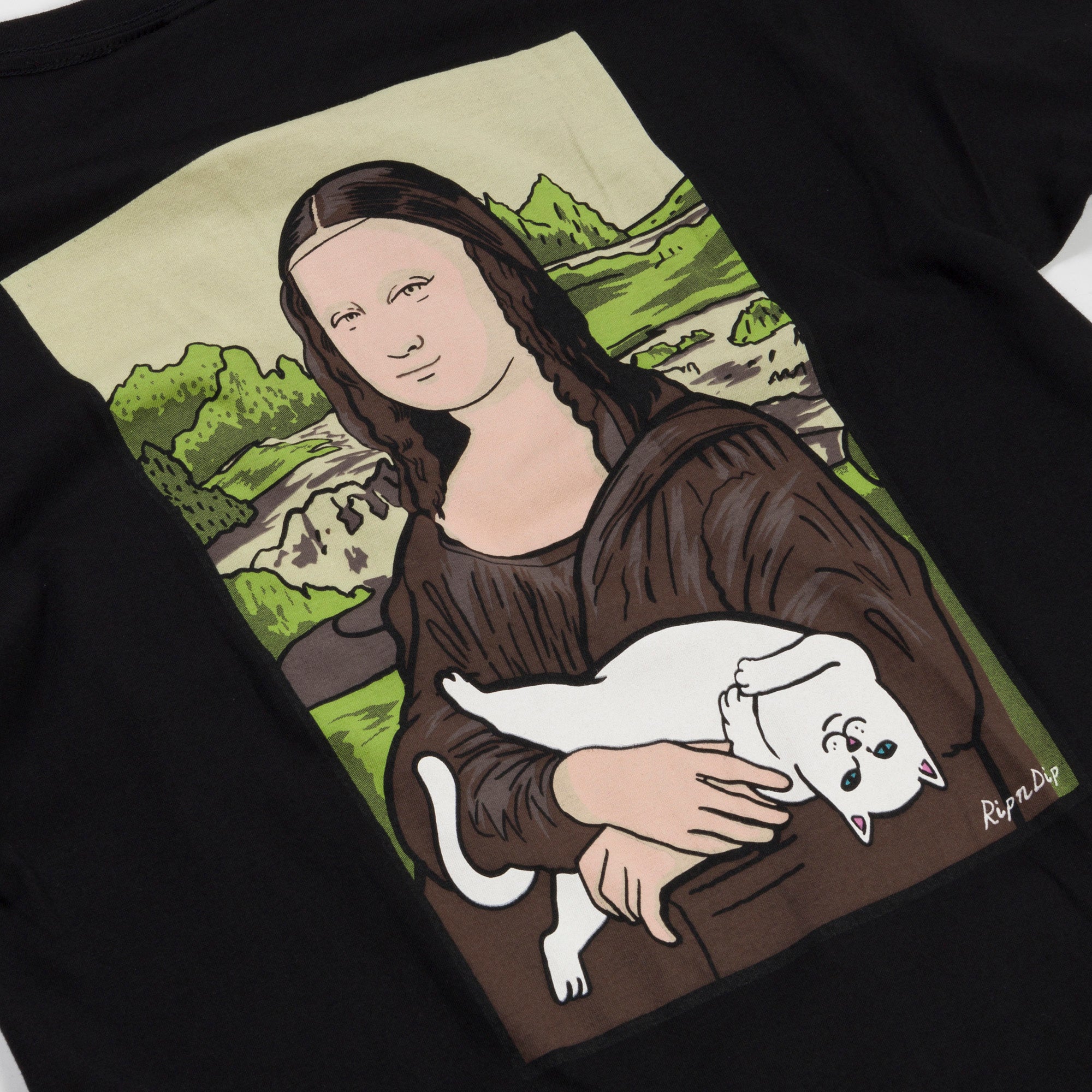  Nermal Lisa Pocket Tee 2.0 (Black)、mySite、merchandisen