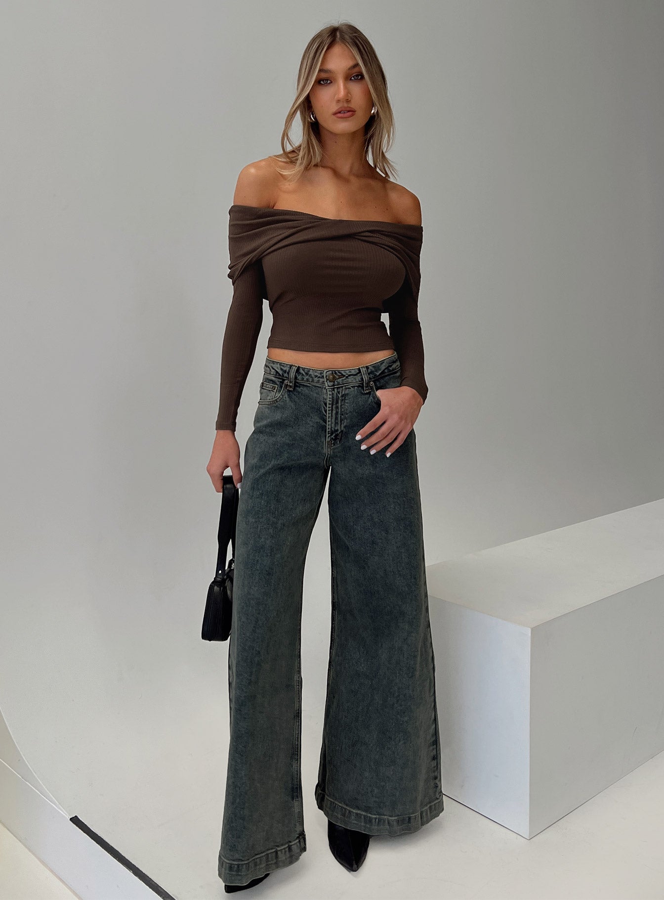 Ziggie Low Rise Ultra Baggy Jeans Antique Wash、mySite、solidvoid