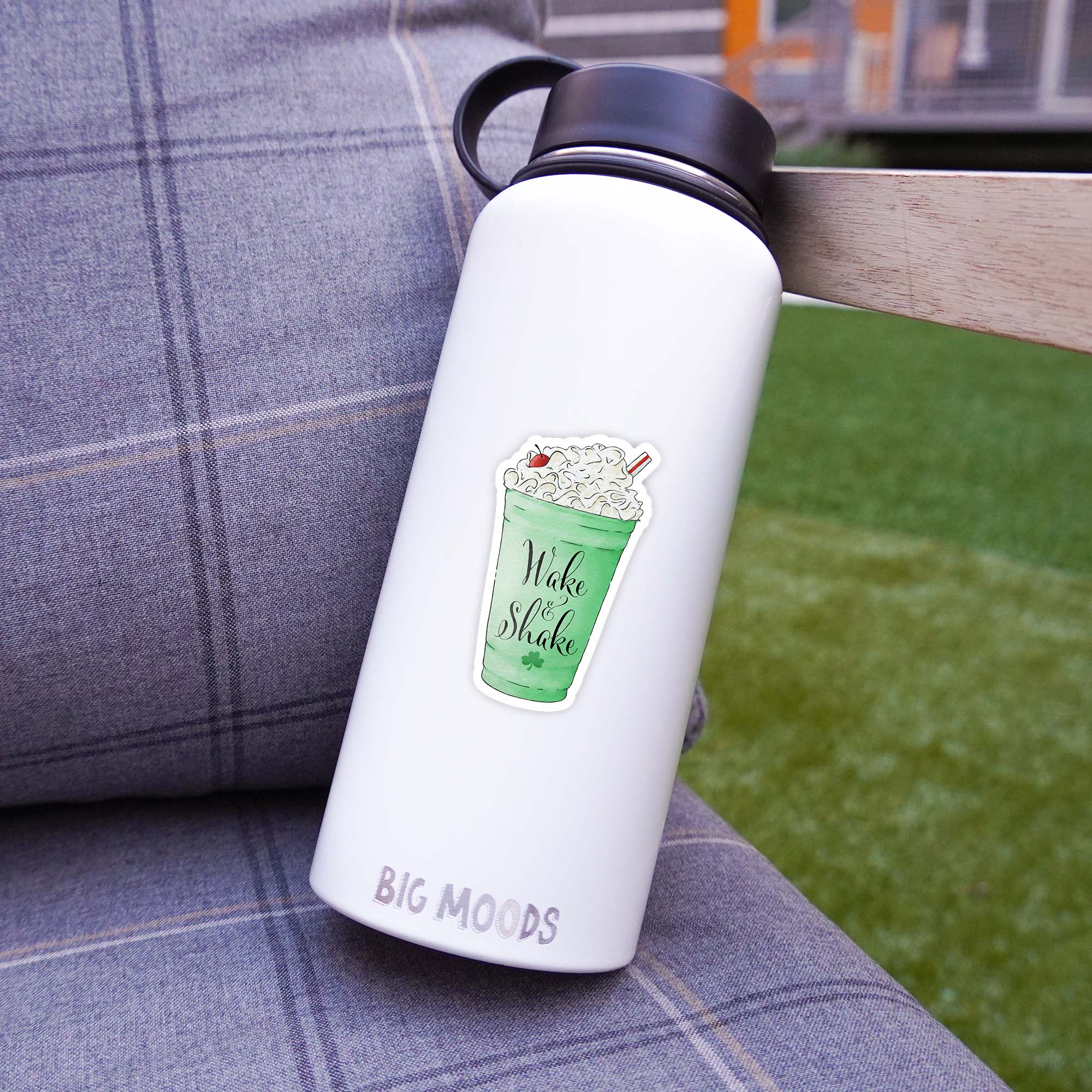  Wake & Shake Shamrock Shake Sticker、mySite、elrpsem3k