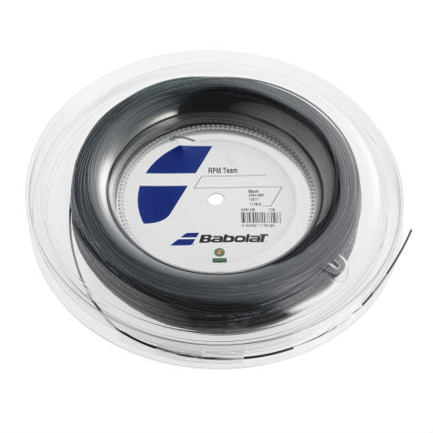 Babolat RPM Team 17/1.25 Tennis String Reel (Black)
