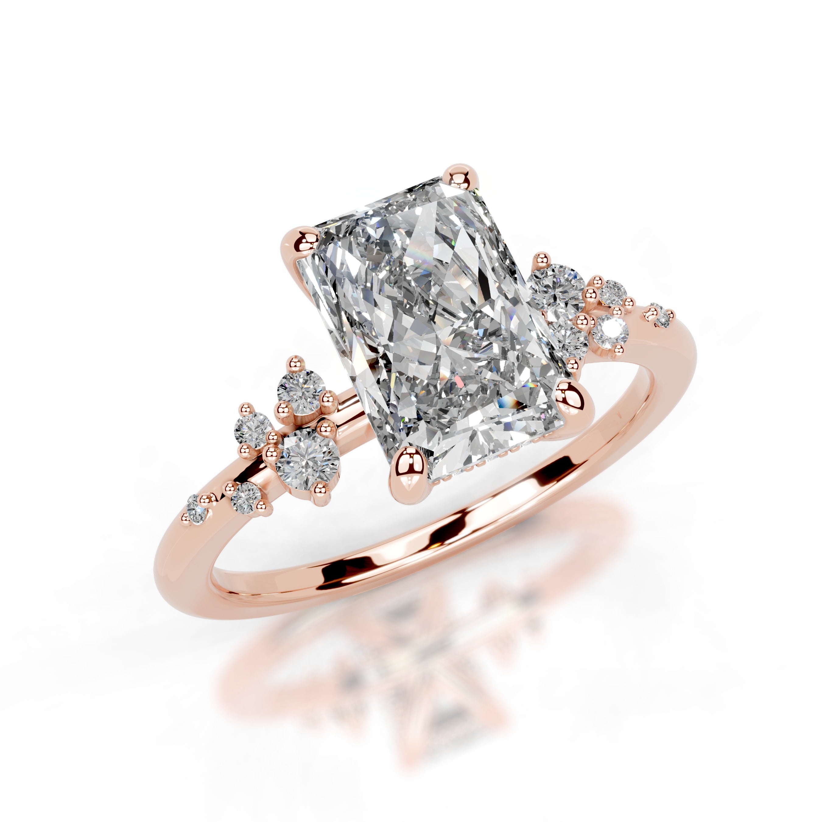 Maisie Lab Grown Diamond Ring - 14K Rose Gold、mySite、hinf8tx79