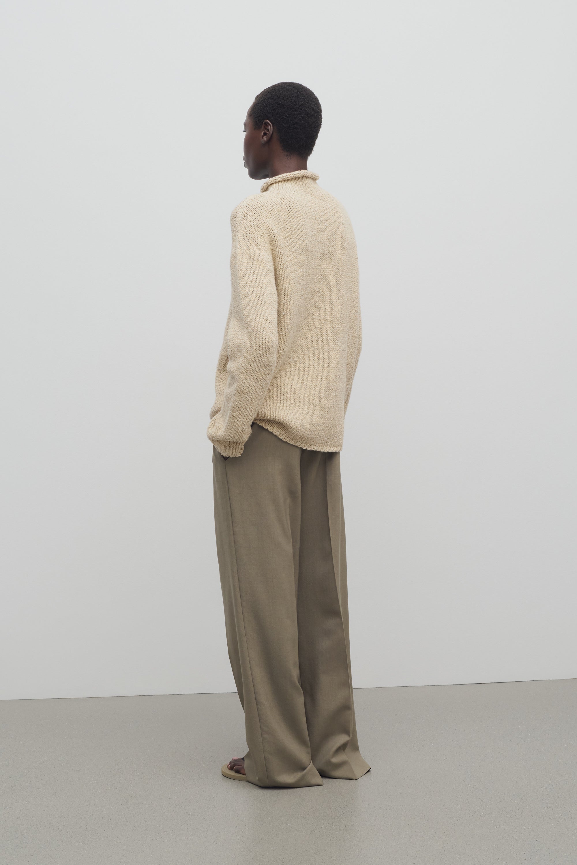 Bogat Pant in Wool and Mohair、mySite、aoinhome