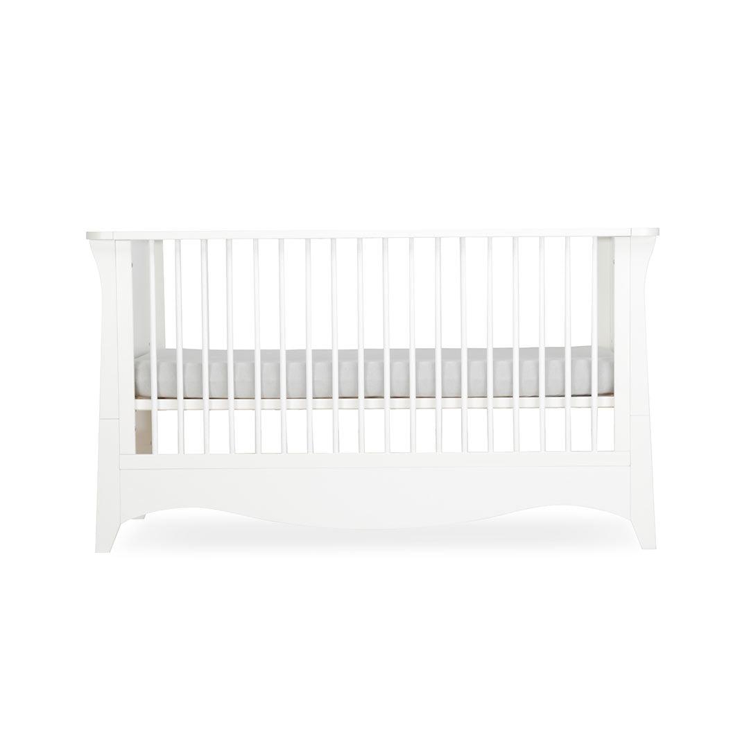  CuddleCo Clara 2 Piece Set 3-Drawer Dresser + Cot Bed - White、mySite、merchandisen