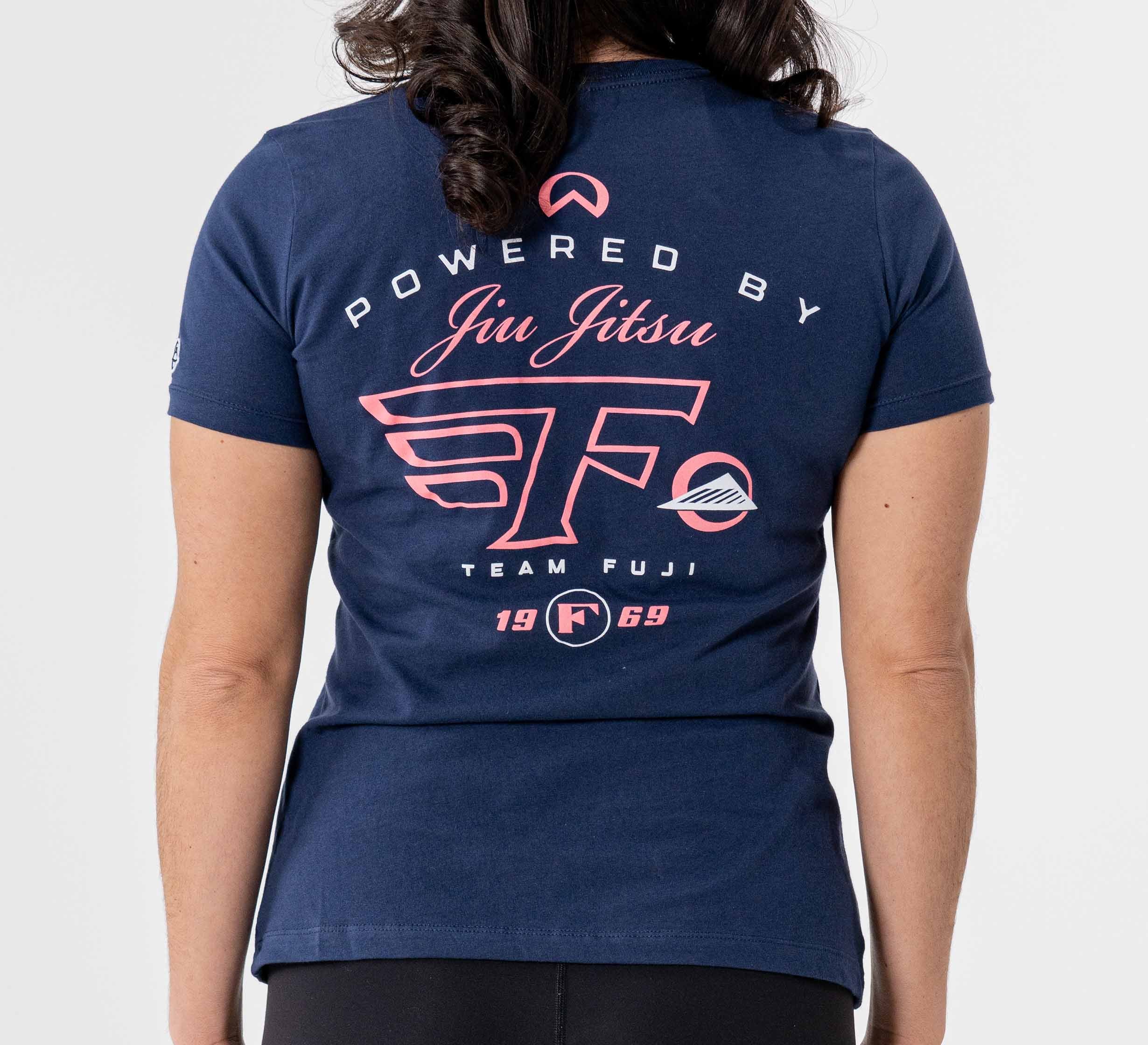 Womens Jiu Jitsu Flight T-Shirt Navy、mySite、gigharbornorthrealestate