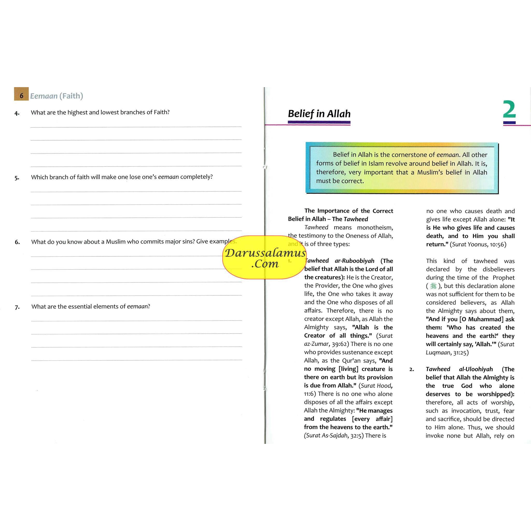 Islamic Studies Grade 8 By Maulvi Abdul Aziz Darussalam Publications、mySite、topwebapps