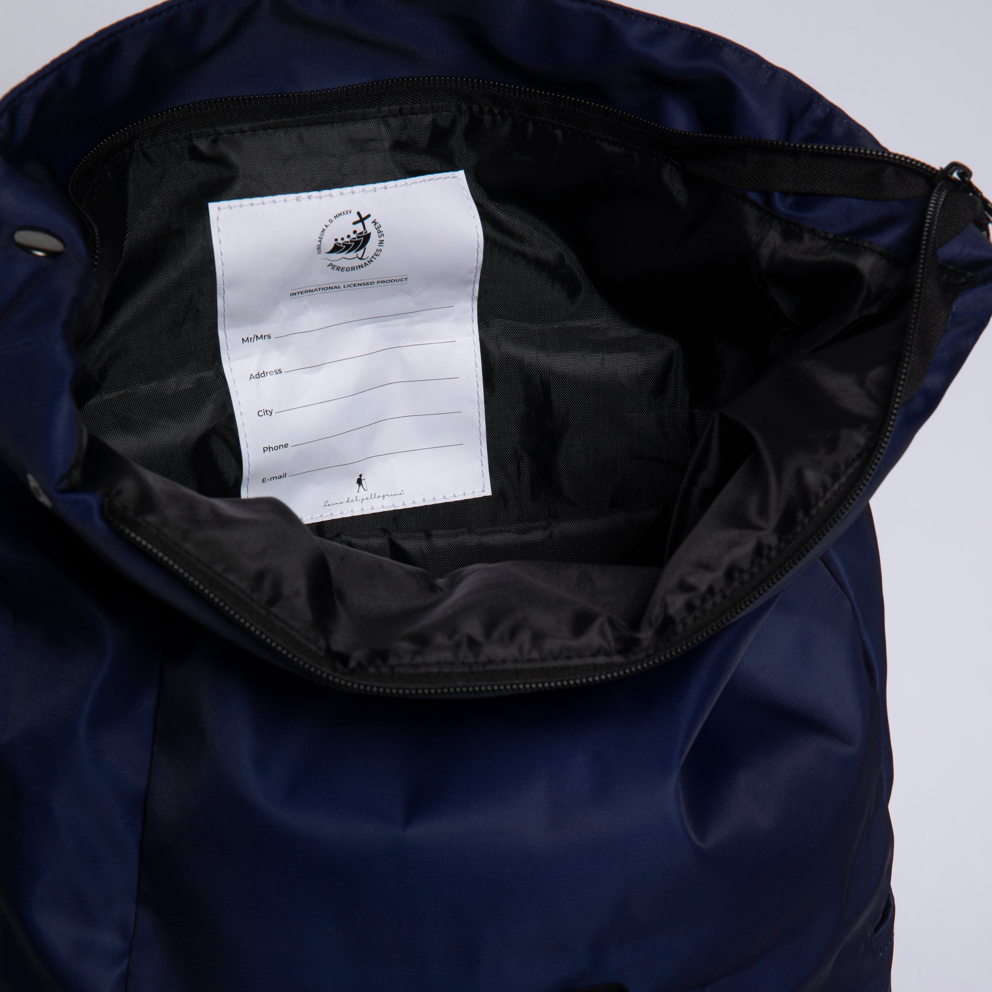 ZAINO DEL PELLEGRINO GIUBILEO 2025 LUMSA、mySite、topwebapps