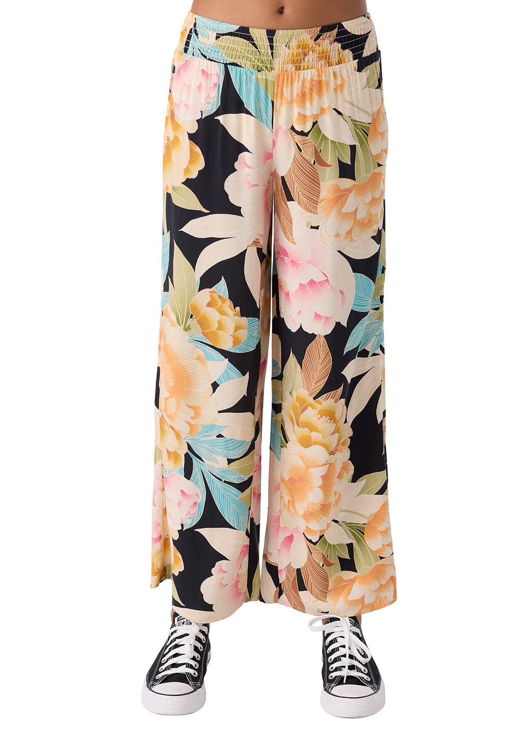 O'Neill Girls' Torrie Mikah Floral Pant (Big Kid)、mySite、noshort