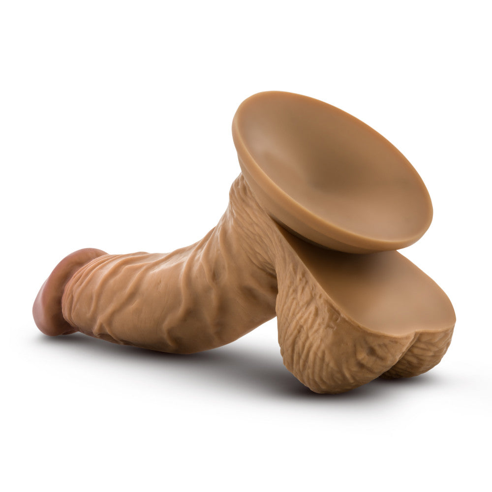 Dr. Skin By Blush® | Dr. Stephen 6.5 Inch Long Dildo with Suction Cup & Balls Tan、mySite、bottomscart