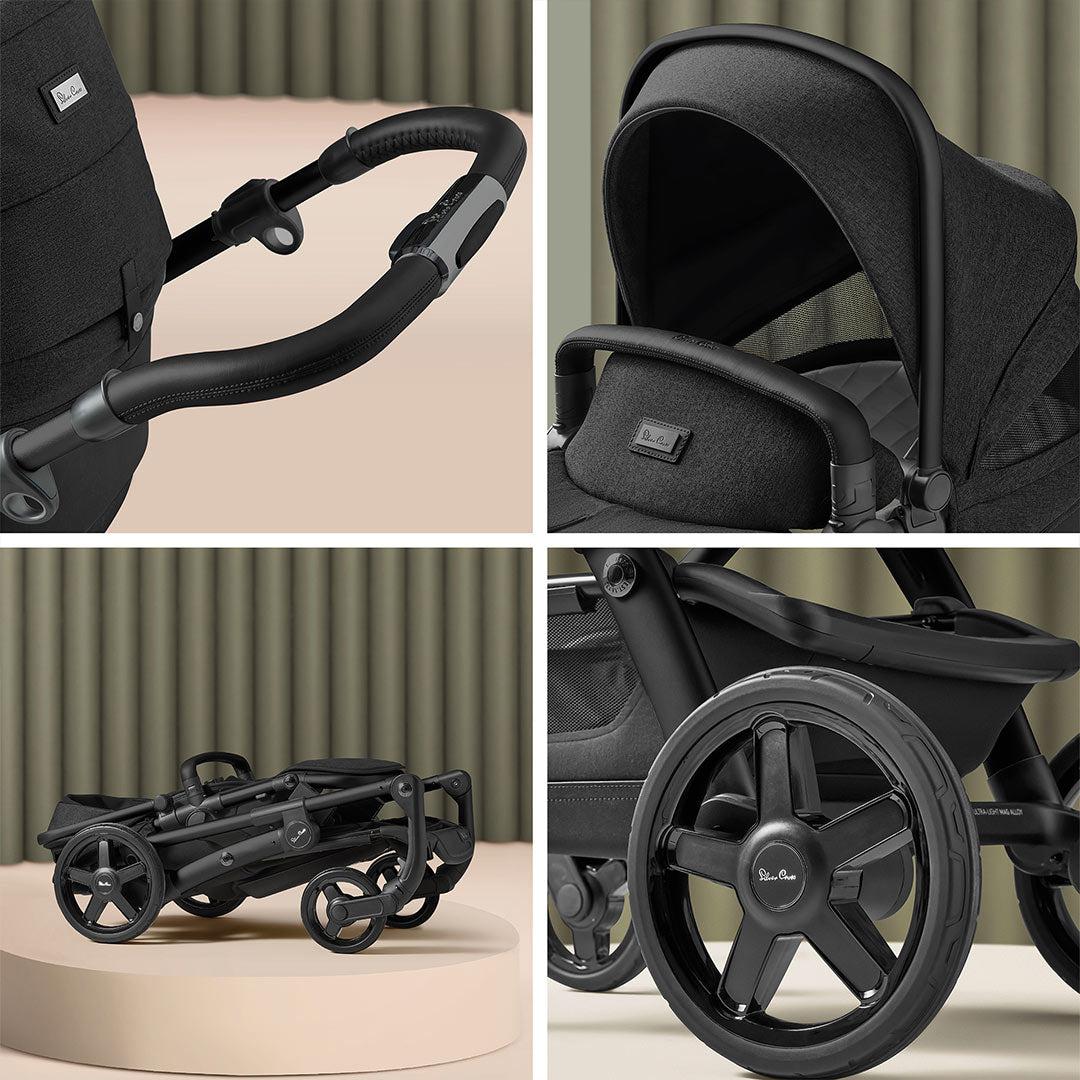  Silver Cross Wave 3 Pushchair - Onyx、mySite、merchandisen