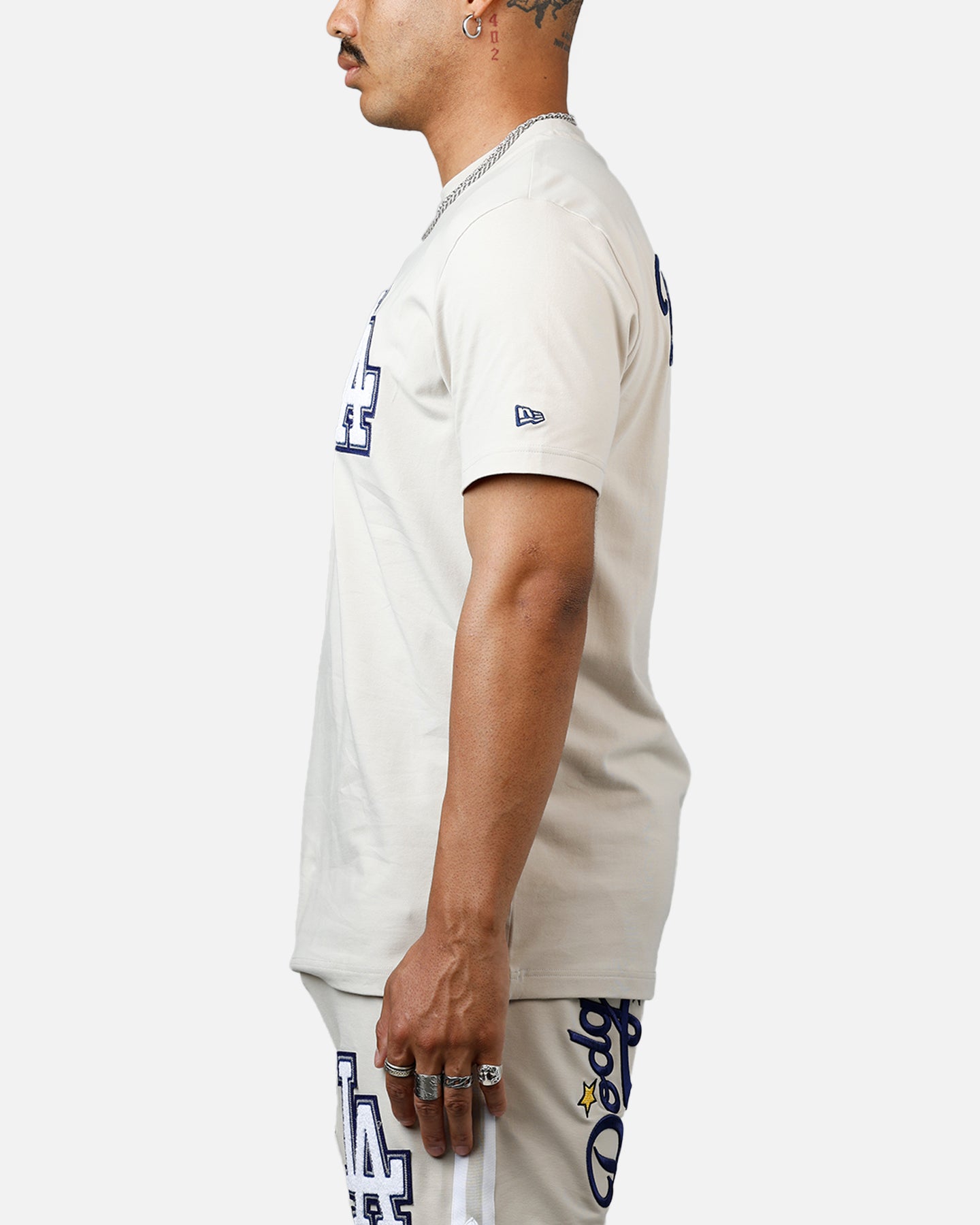 New Era Los Angeles Dodgers 'Logo Select' Summer T-Shirt Stone、mySite、zt4zffjzw