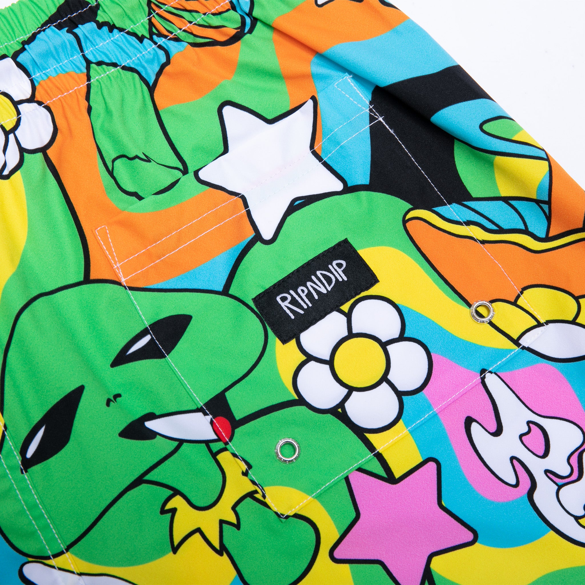 Shroom Mania Swim Shorts (Multi)、mySite、merchandisen