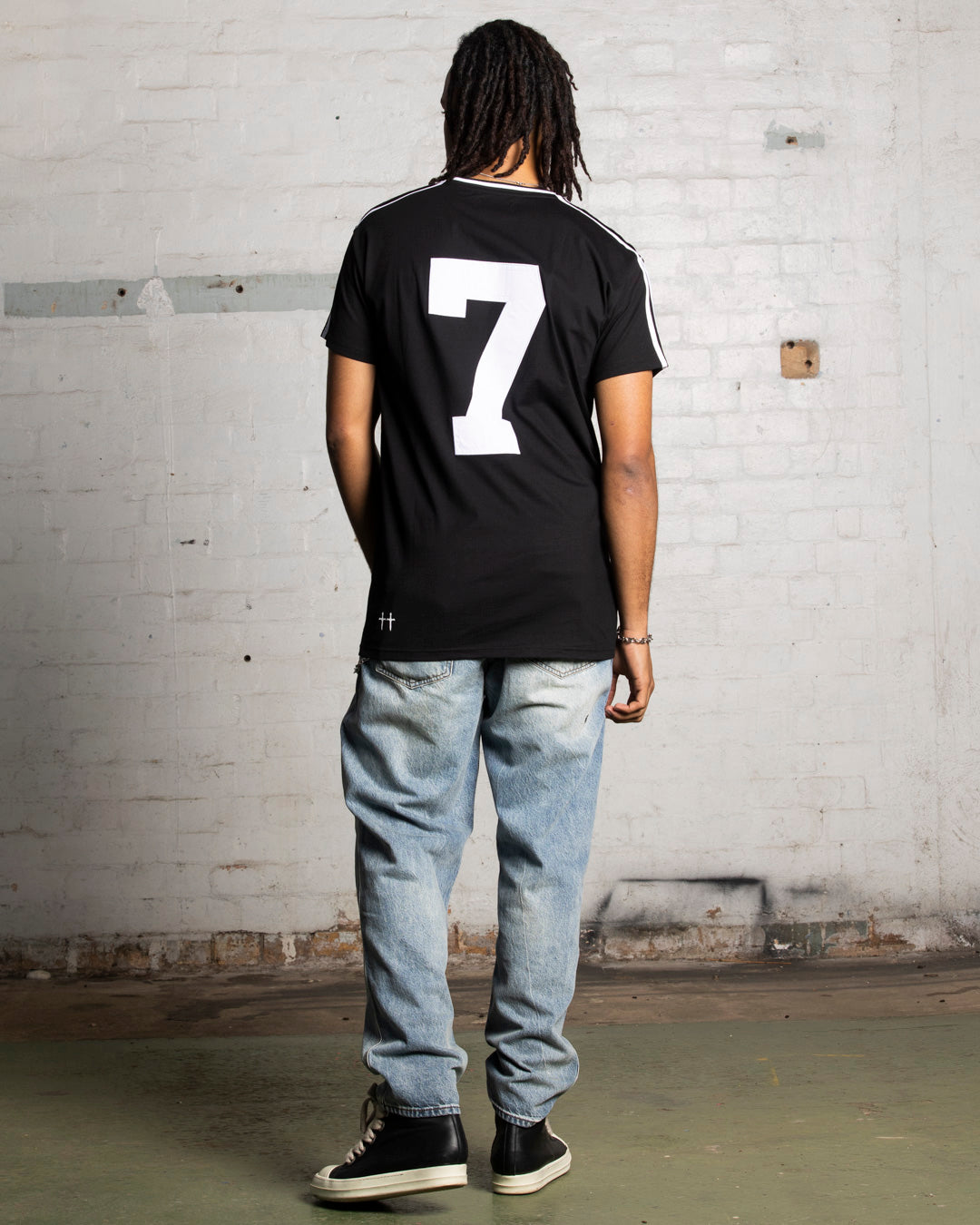 Saint Morta College Lafayette T-Shirt Black/White、mySite、zt4zffjzw