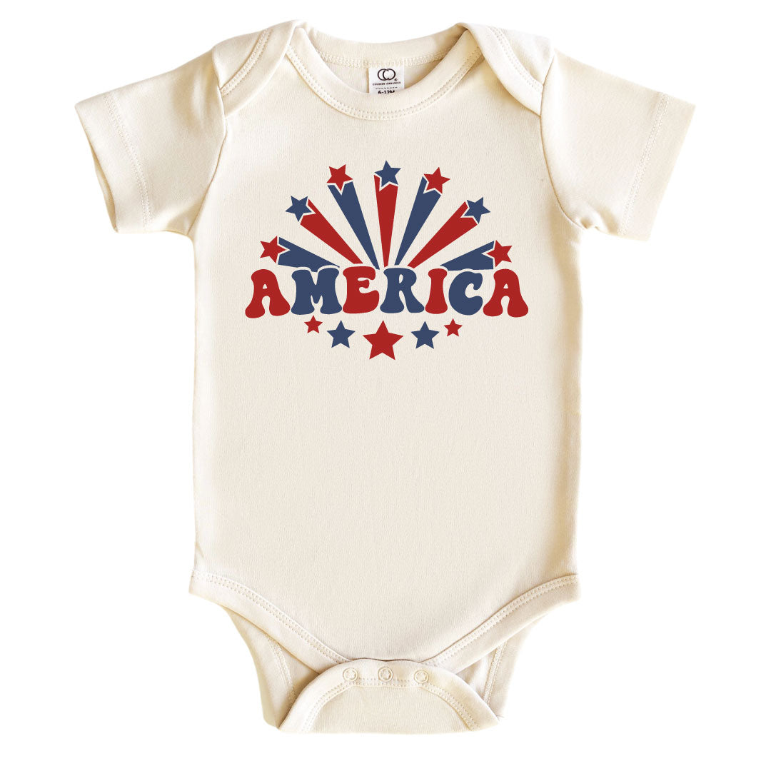  America Graphic Bodysuit | Natural、mySite、layawaytickets