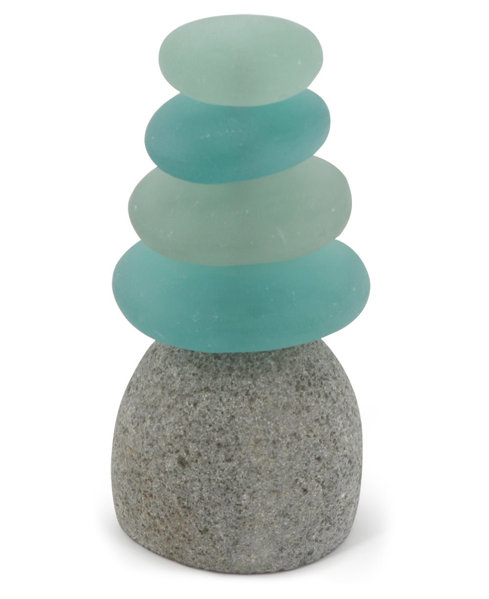 Colorful Glass Garden Zen Cairn Statue、mySite、topwebapps