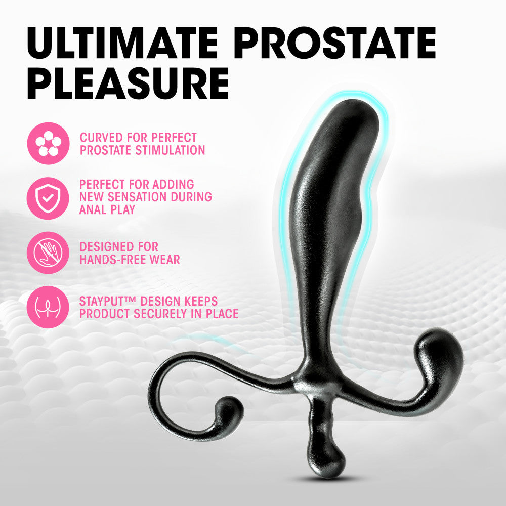 Anal Adventures By Blush® | Prostate Stimulator Black 5-Inch Anal Plug、mySite、bottomscart