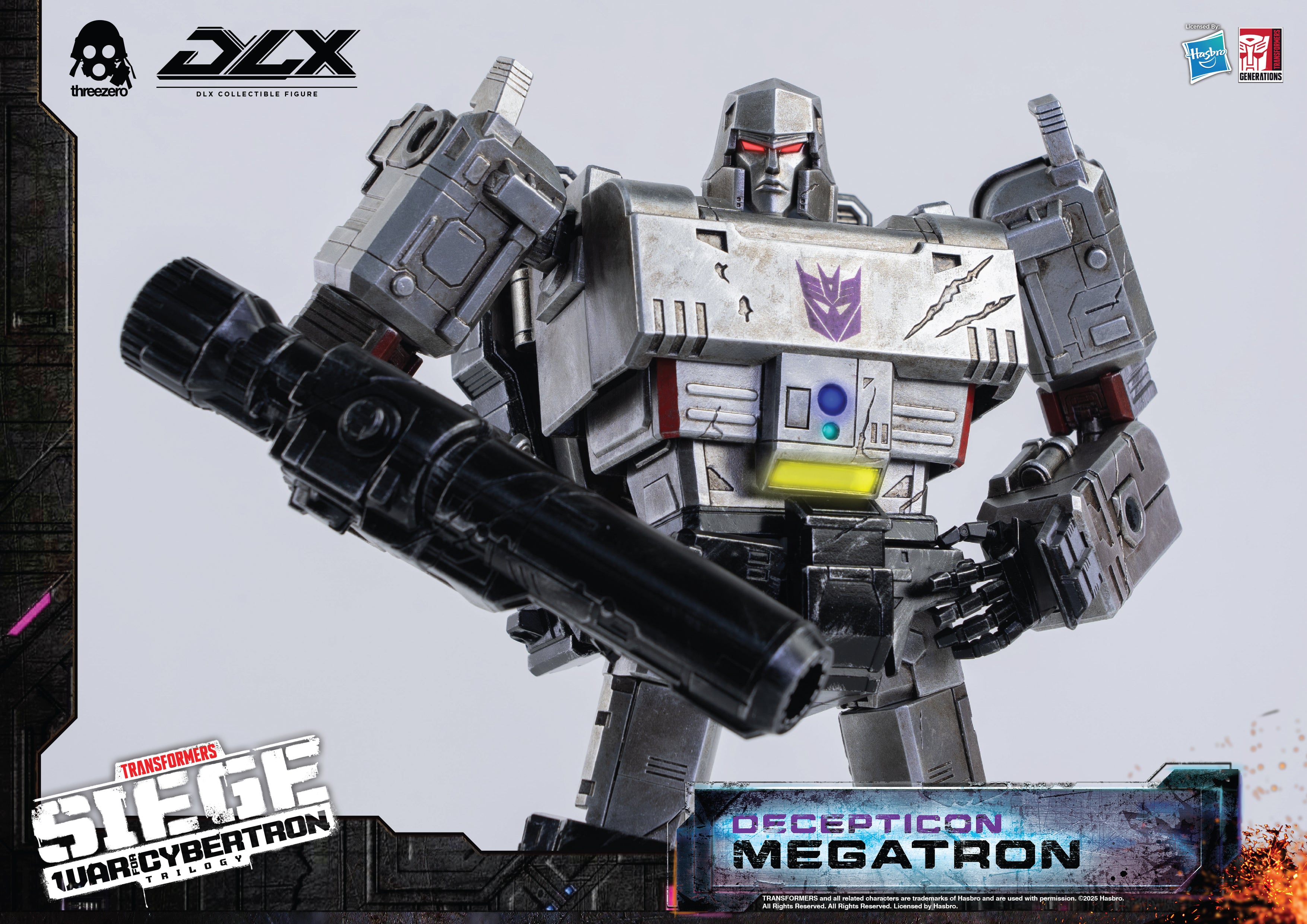 Threezero Transformers: War for Cybertron Trilogy DLX Megatron、mySite、hgirdovlk