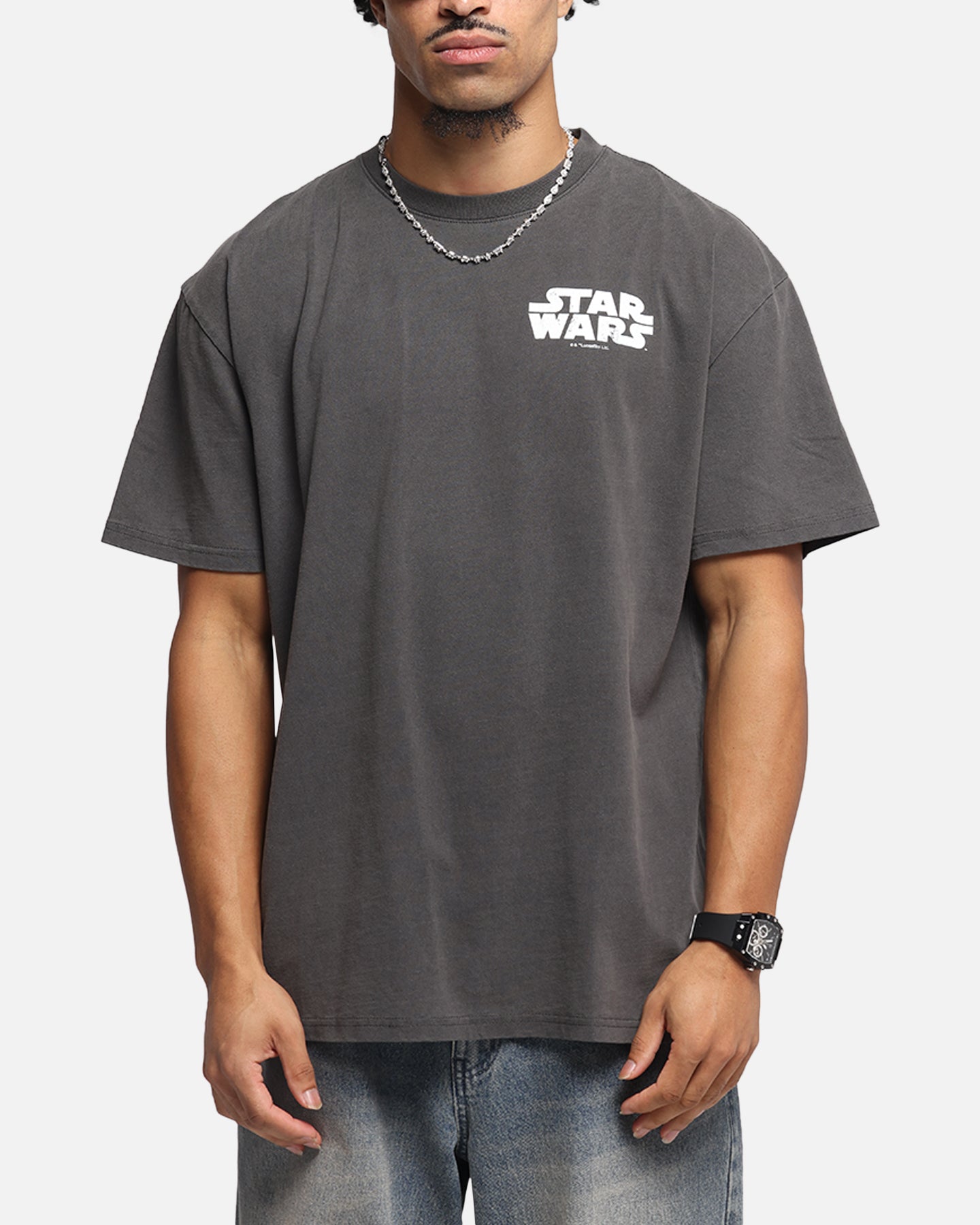 73 Studio Star Wars Anakin The Boy Vintage T-Shirt Black Wash、mySite、zt4zffjzw