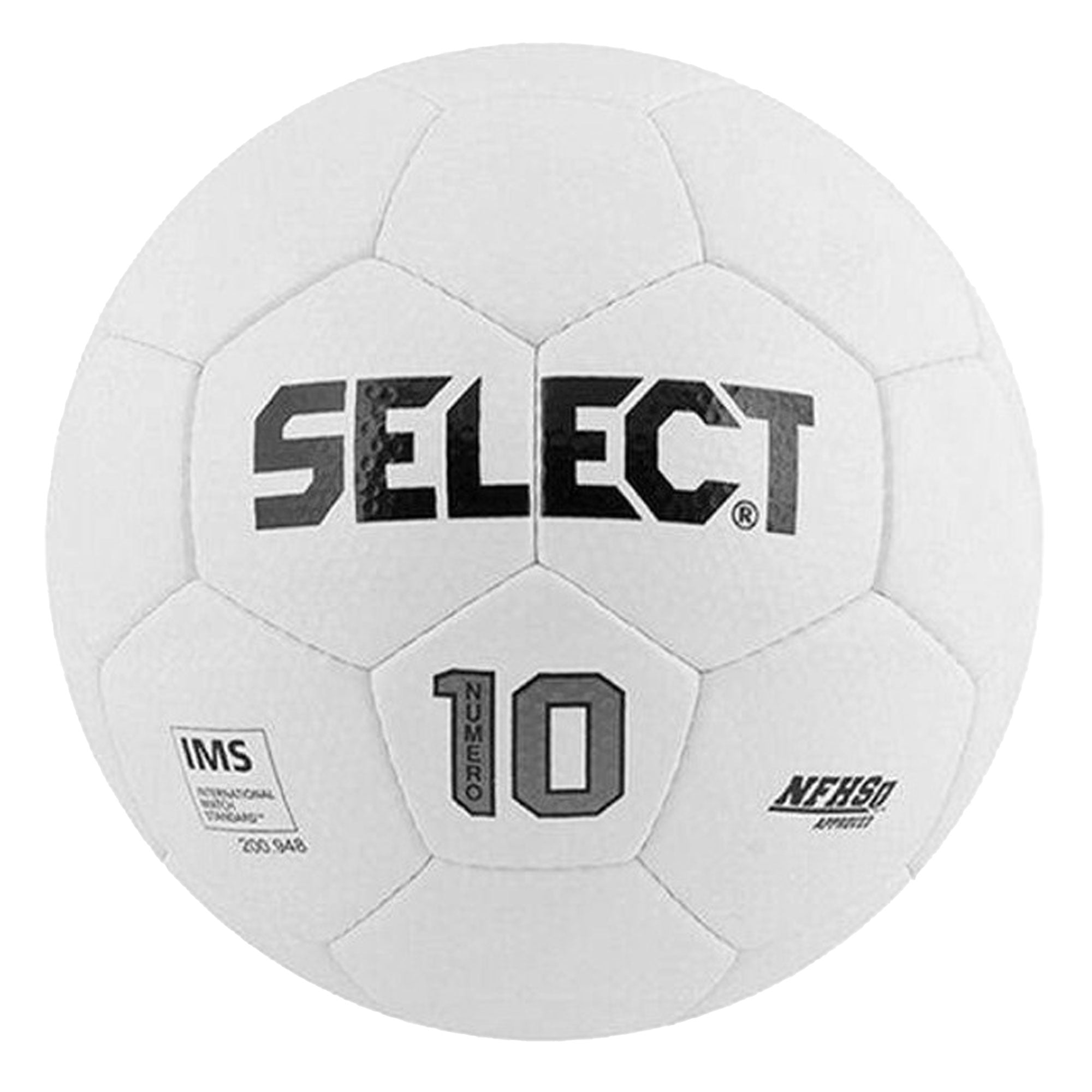 Select Numero 10 NFHS Ball White/Black、mySite、noshort