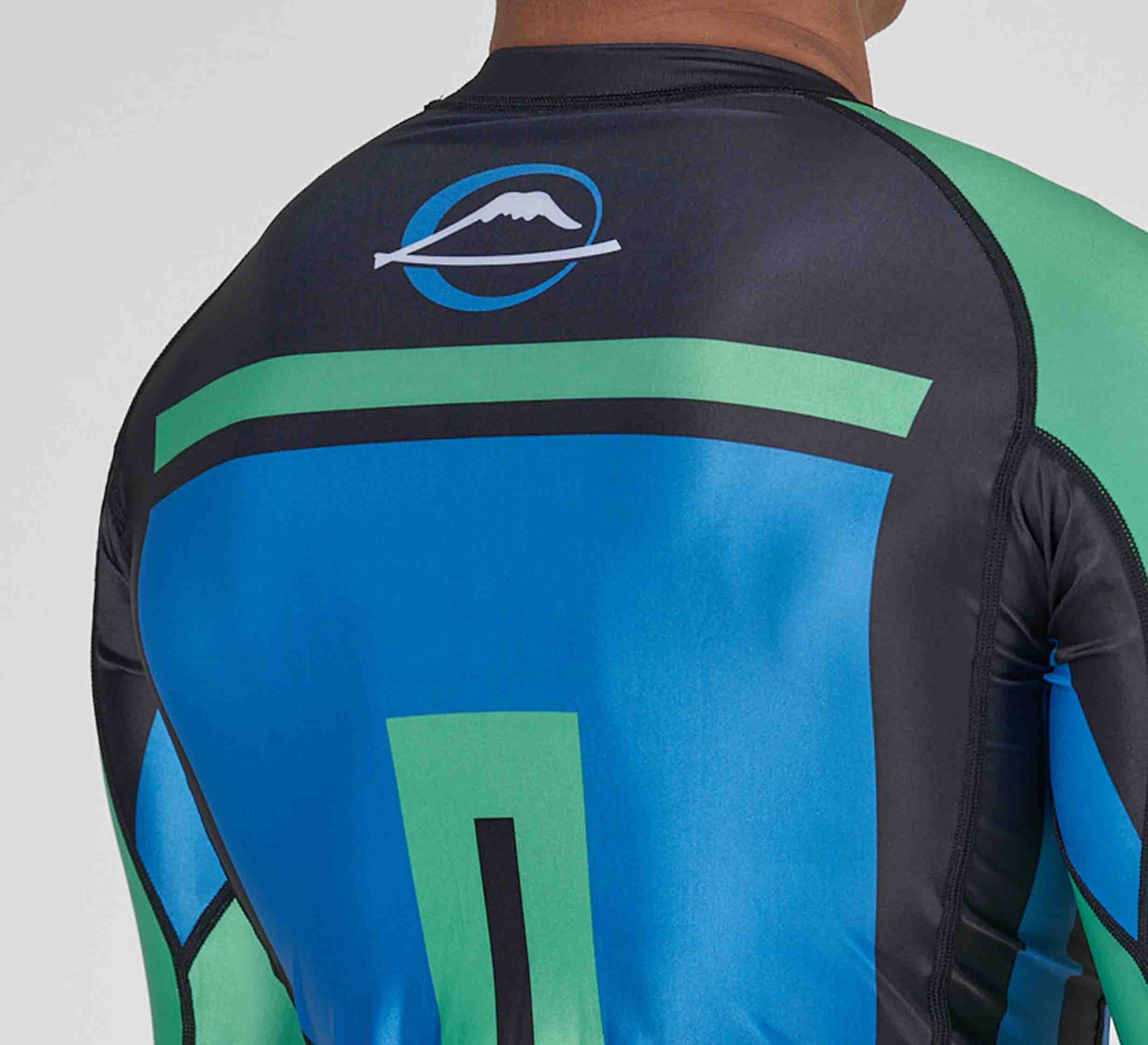 Mt. FUJI Flex Lite Rashguard Blue/Green、mySite、gigharbornorthrealestate