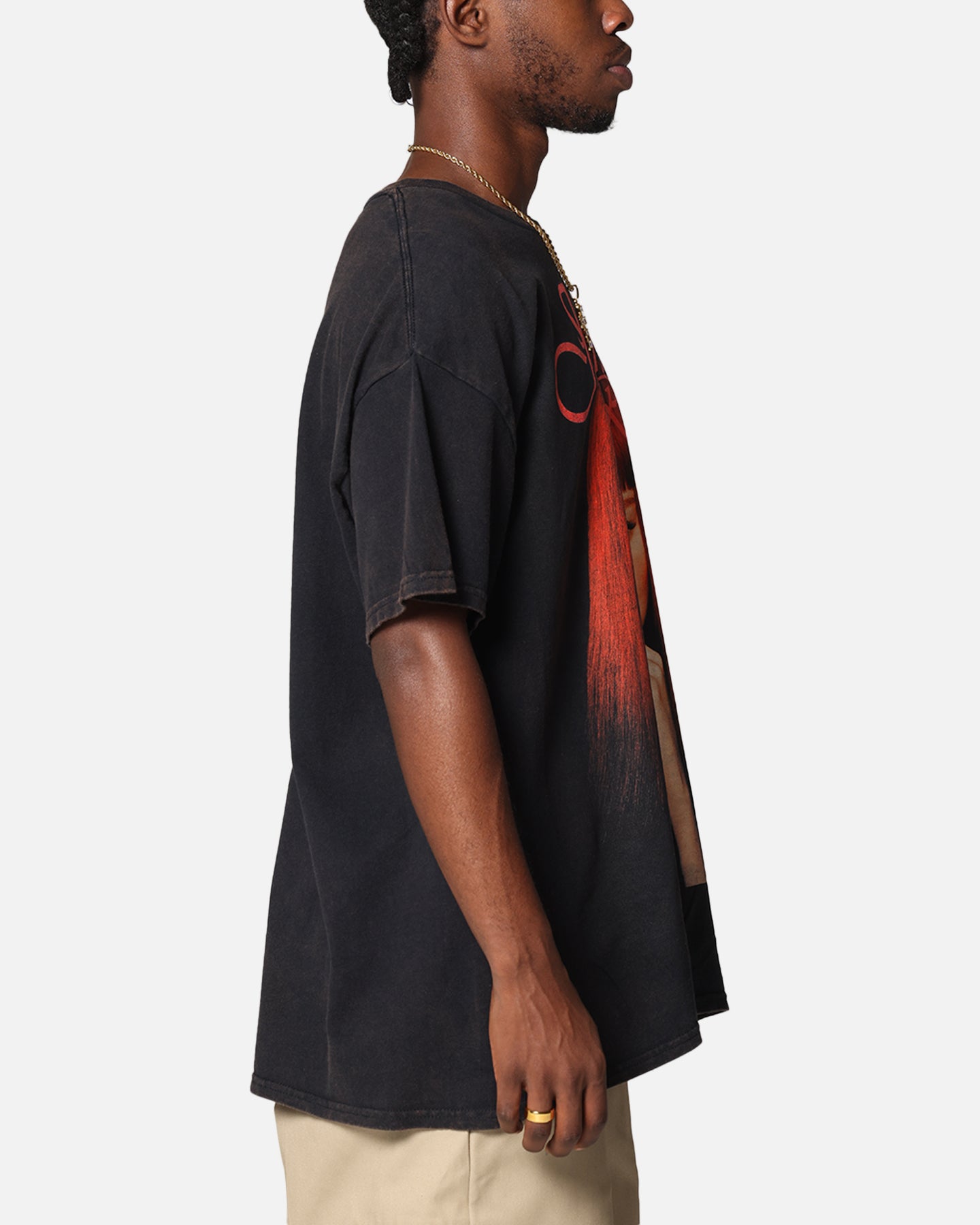 Jennie Ruby Nail Bite T-Shirt Black Vintage、mySite、zt4zffjzw