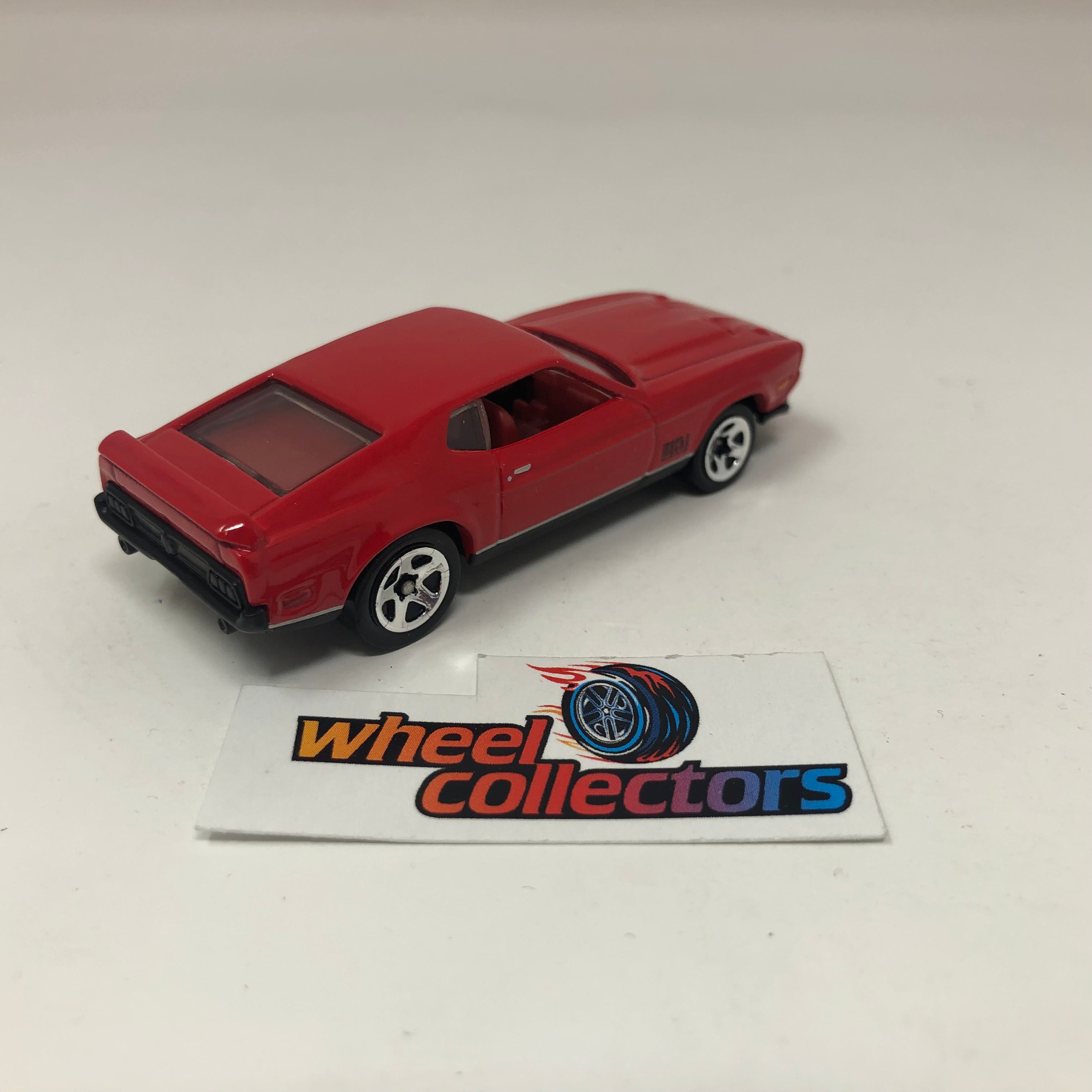 '71 Mustang Mach 1 * Red * Hot Wheels Loose 1:64 scale Model、mySite、hgirdovlk