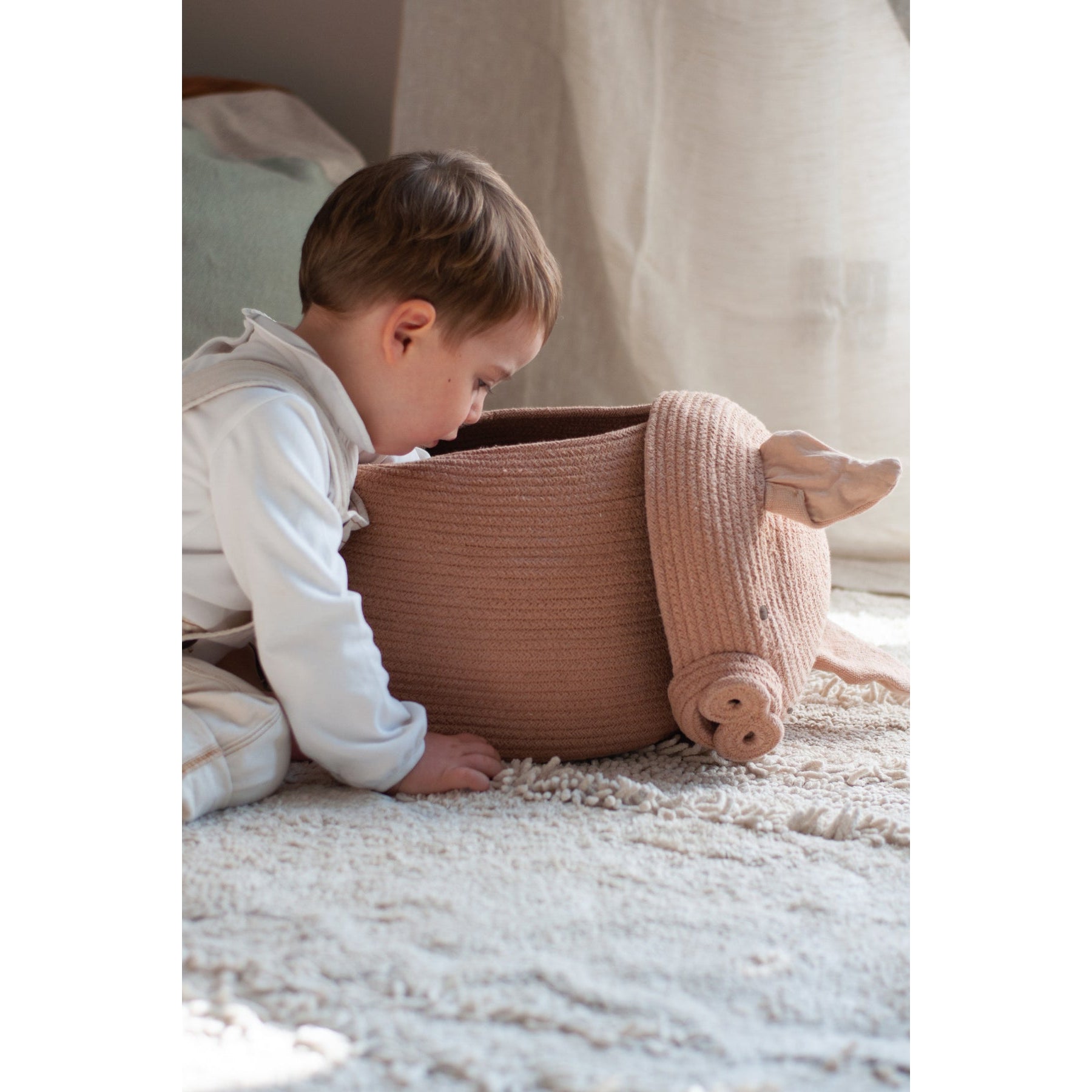 Peggy the Pig Basket、mySite、gigharbornorthrealestate