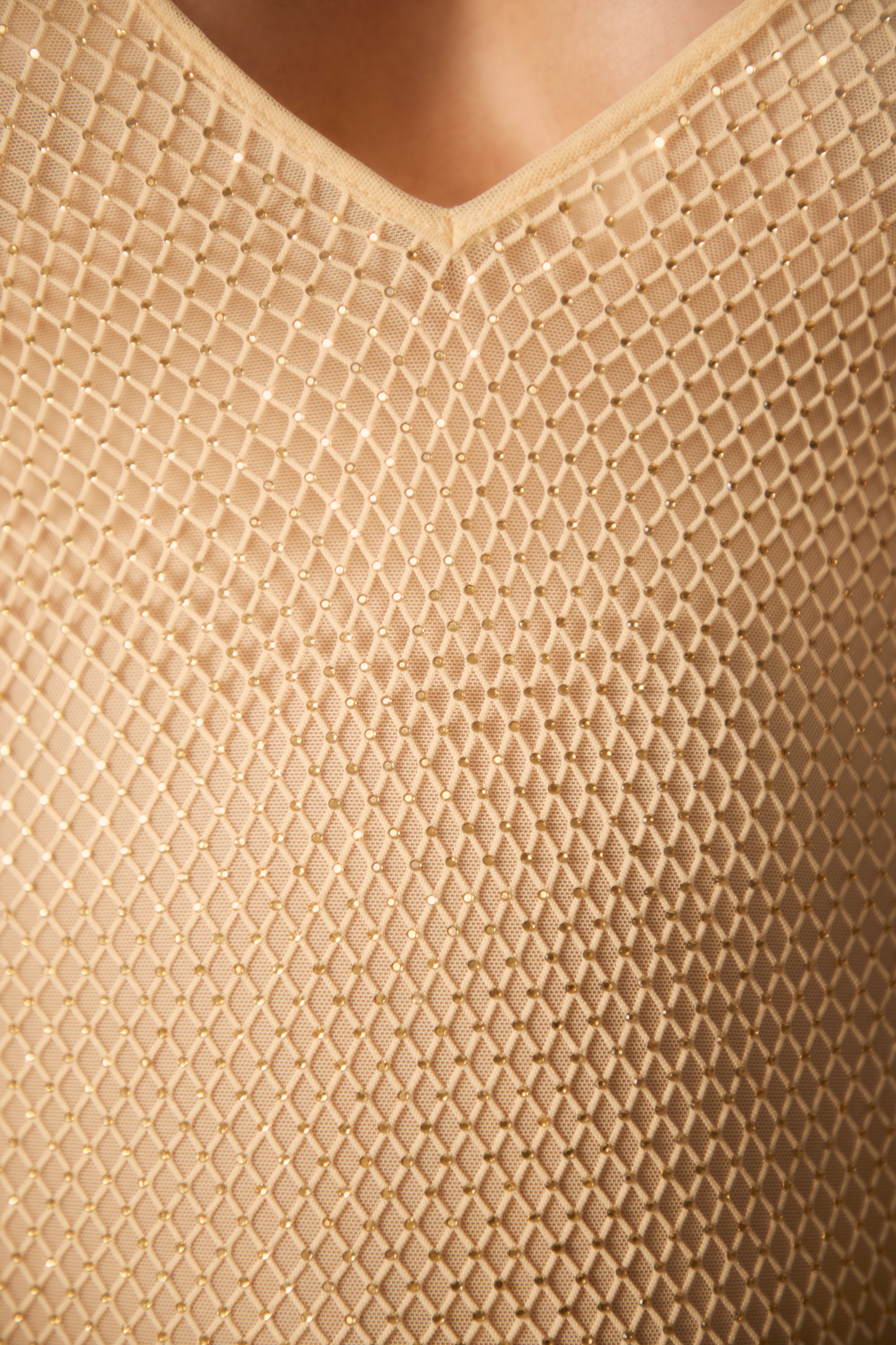  Embellished Low Back Maxi Dress in Gold、mySite、sugarbowlscore