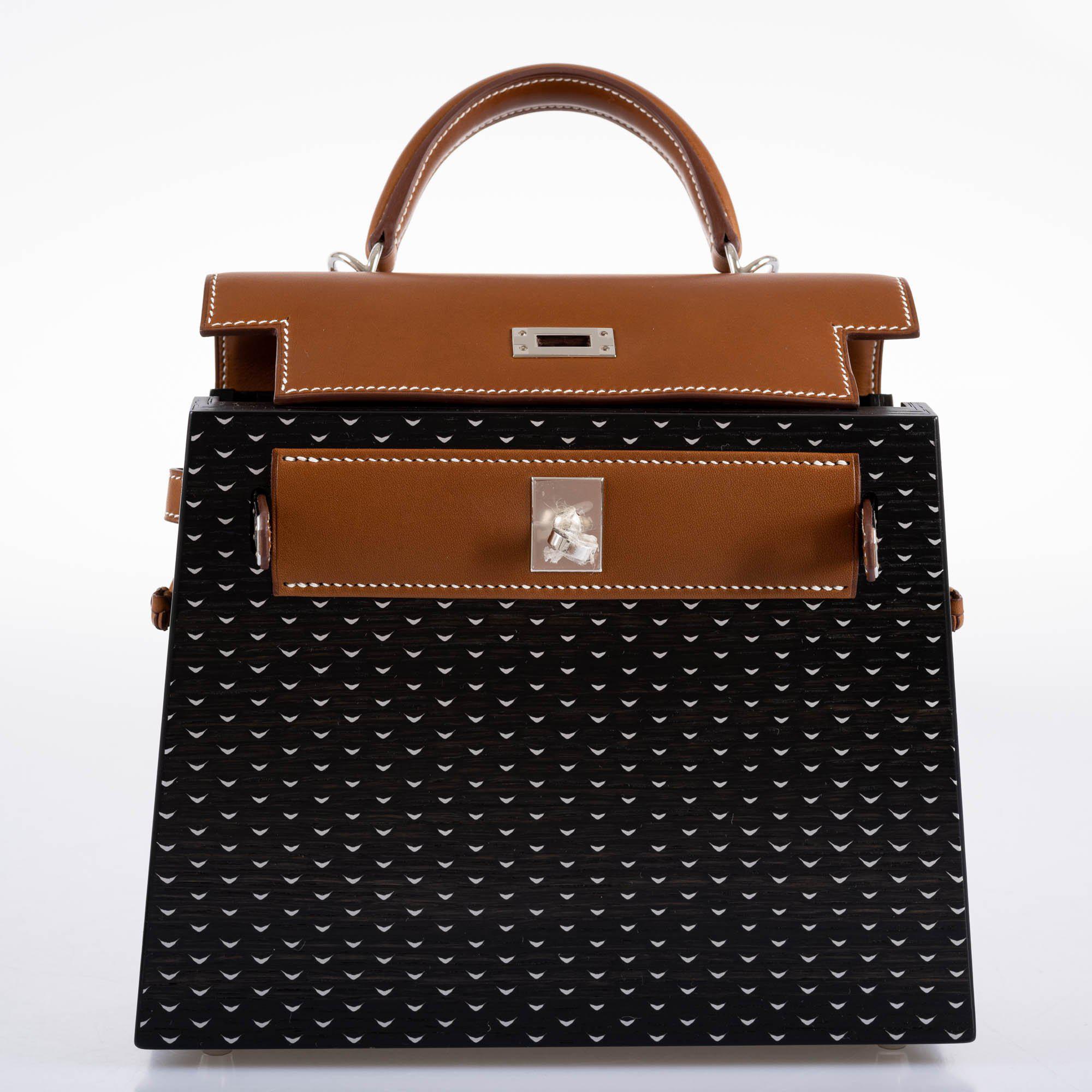 Hermès Kellywood 22 Bog Oak, Aluminum and Barenia Palladium Hardware、mySite、garminoutage.com