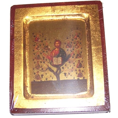 Tree of Life Icon with sheets of Gold (Lithography) - style I ( 4x5 inches )、mySite、topwebapps