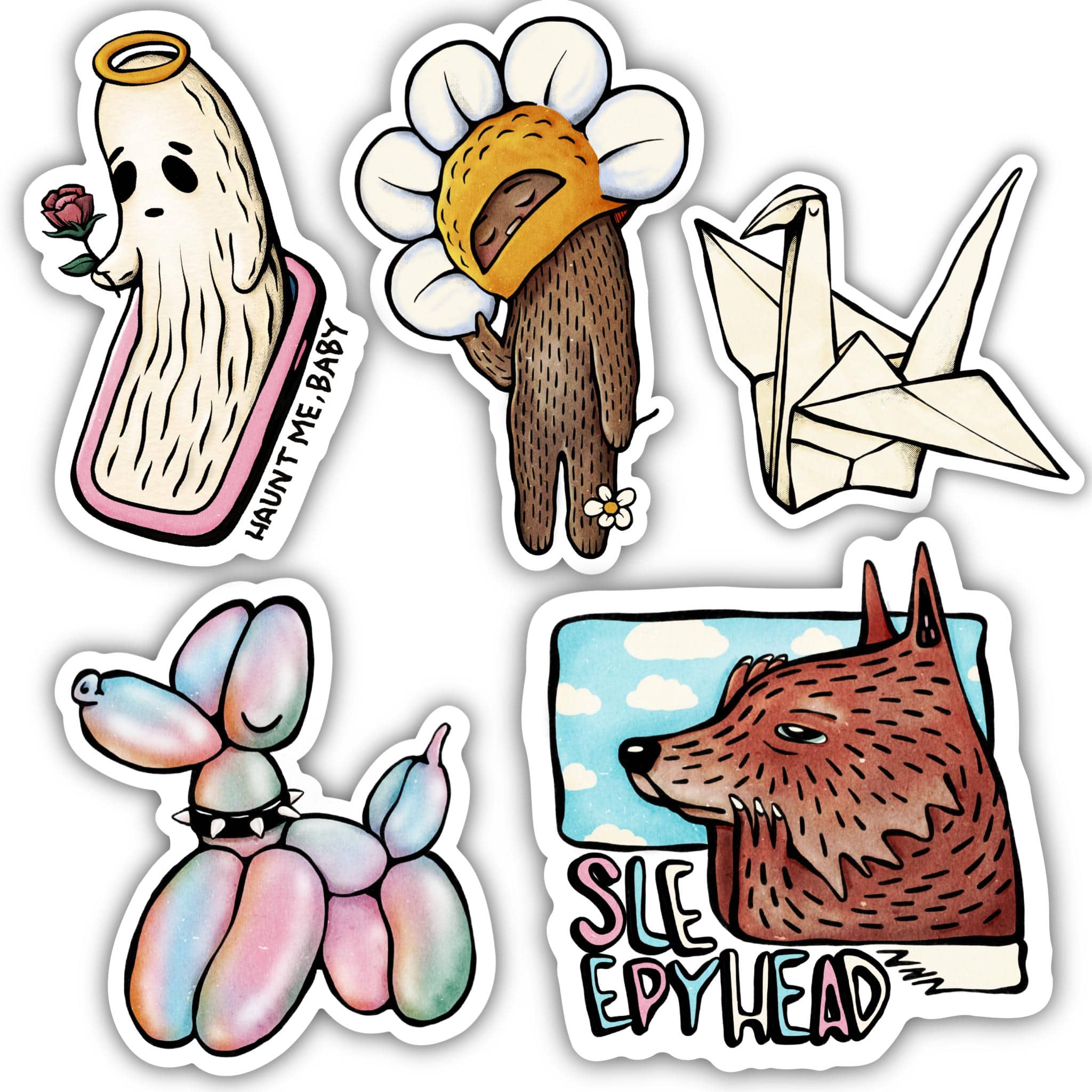  My Sunbeam Felt Real Sticker 5 Pack、mySite、elrpsem3k