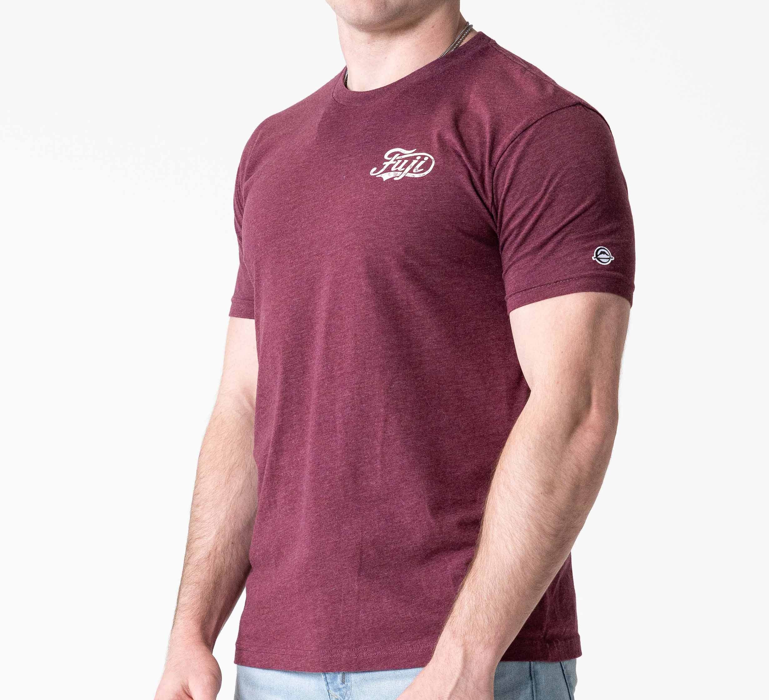 Jiu Jitsu Flow T-Shirt Maroon、mySite、gigharbornorthrealestate