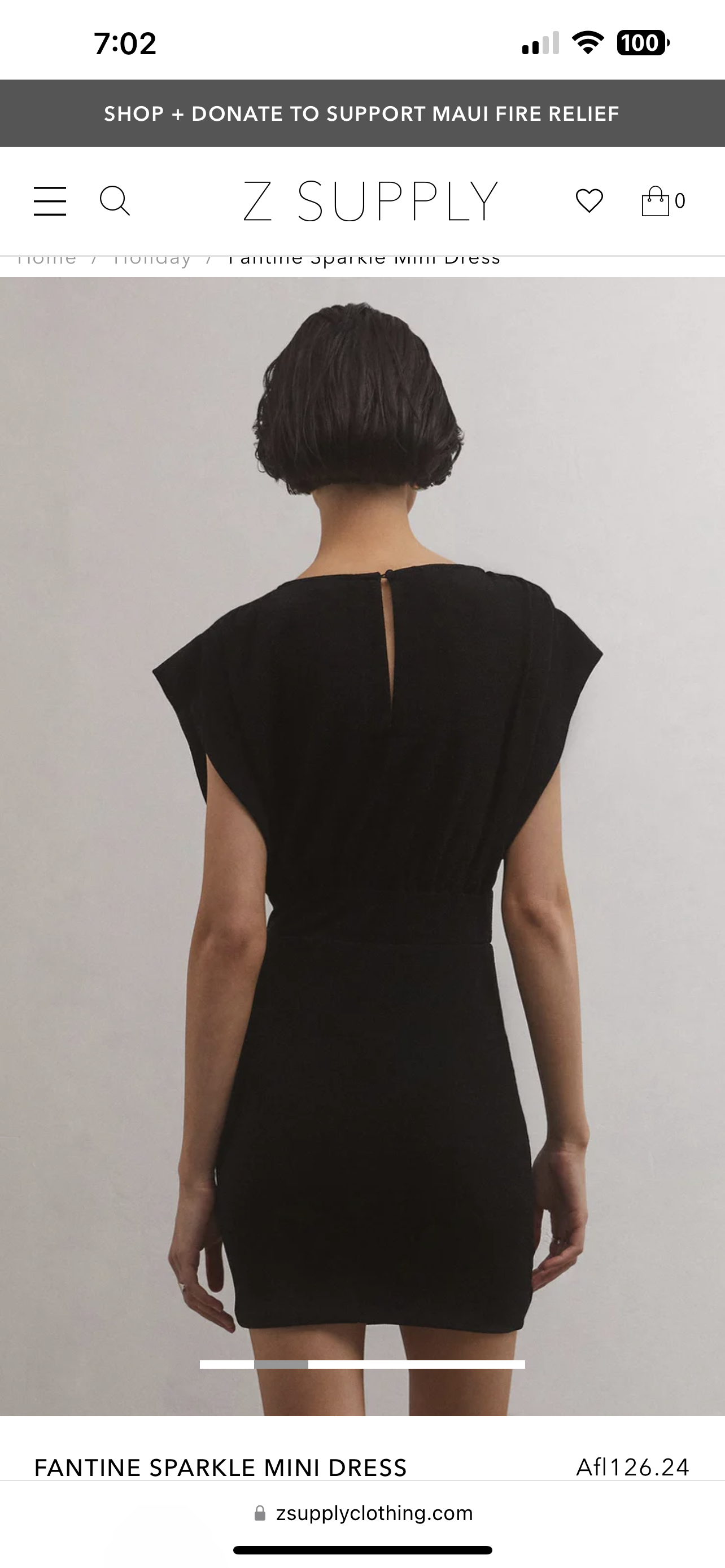 Z Supply Fantine Sparkle Mini Dress、mySite、garagedoors4me