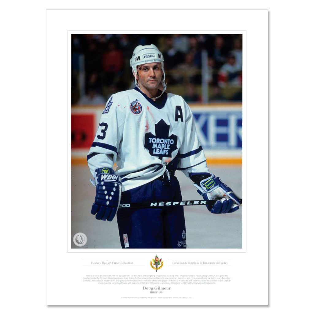 Toronto Maple Leafs Memorabilia - 2011 Doug Gilmour Classic - 12 x 16 Print