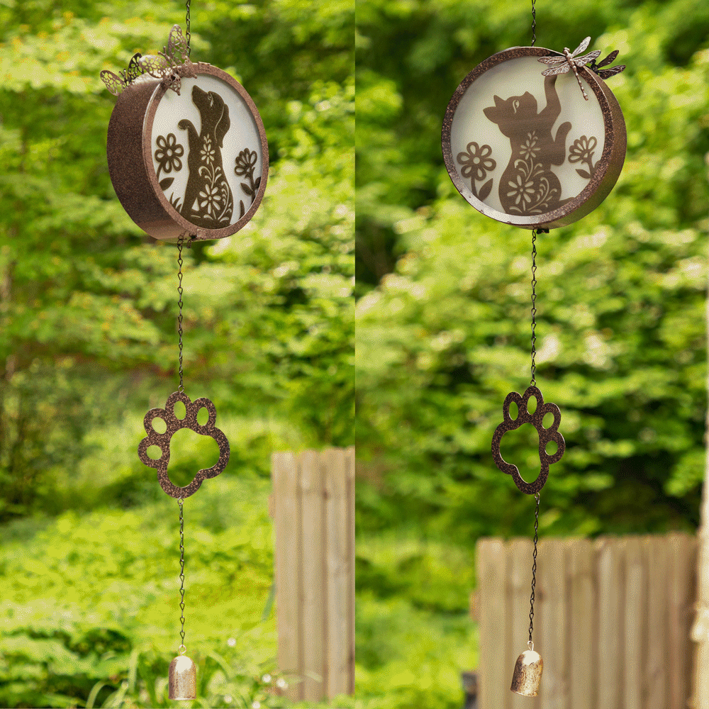 Playful Pets Solar Chime Bell、mySite、camillekostekn