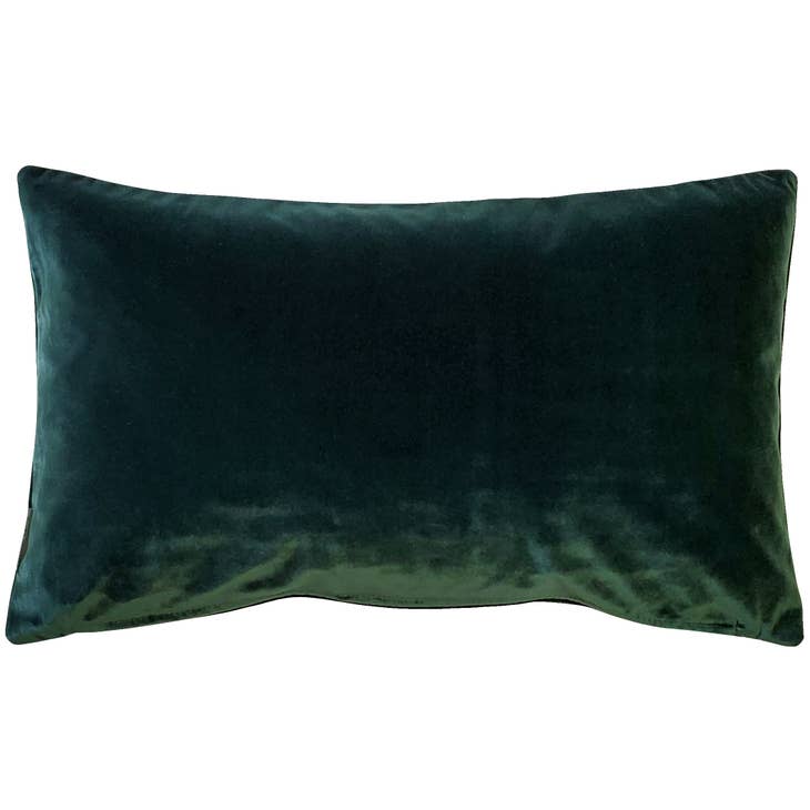  Cast Forest Green Velvet Accent Pillow、mySite、elrpsem3k