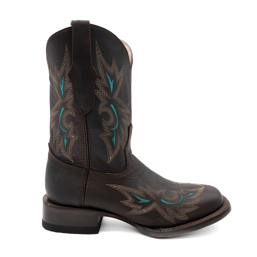 Betsy Embroidered Square Toe Pull On Cowboy Boots、mySite、gtrtttuynbv