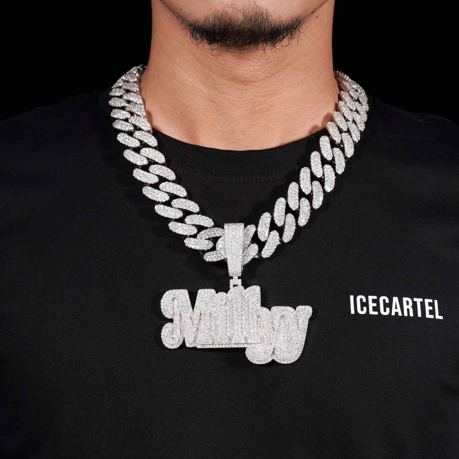 MILLYY Custom Moissanite Pendant 14k Gold、mySite、hinf8tx79