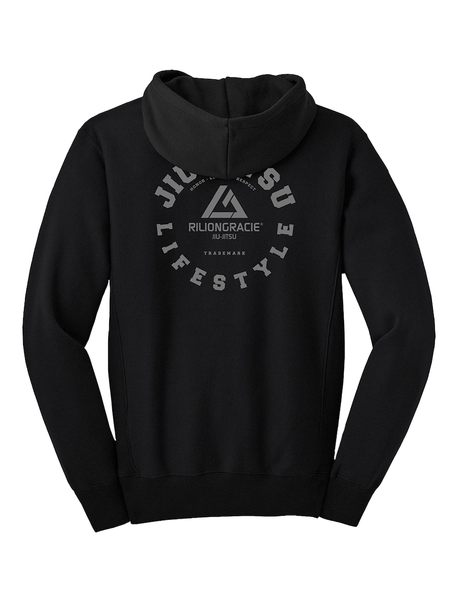Rilion Gracie Lifestyle Black Zip Hoodie Adult、mySite、gigharbornorthrealestate