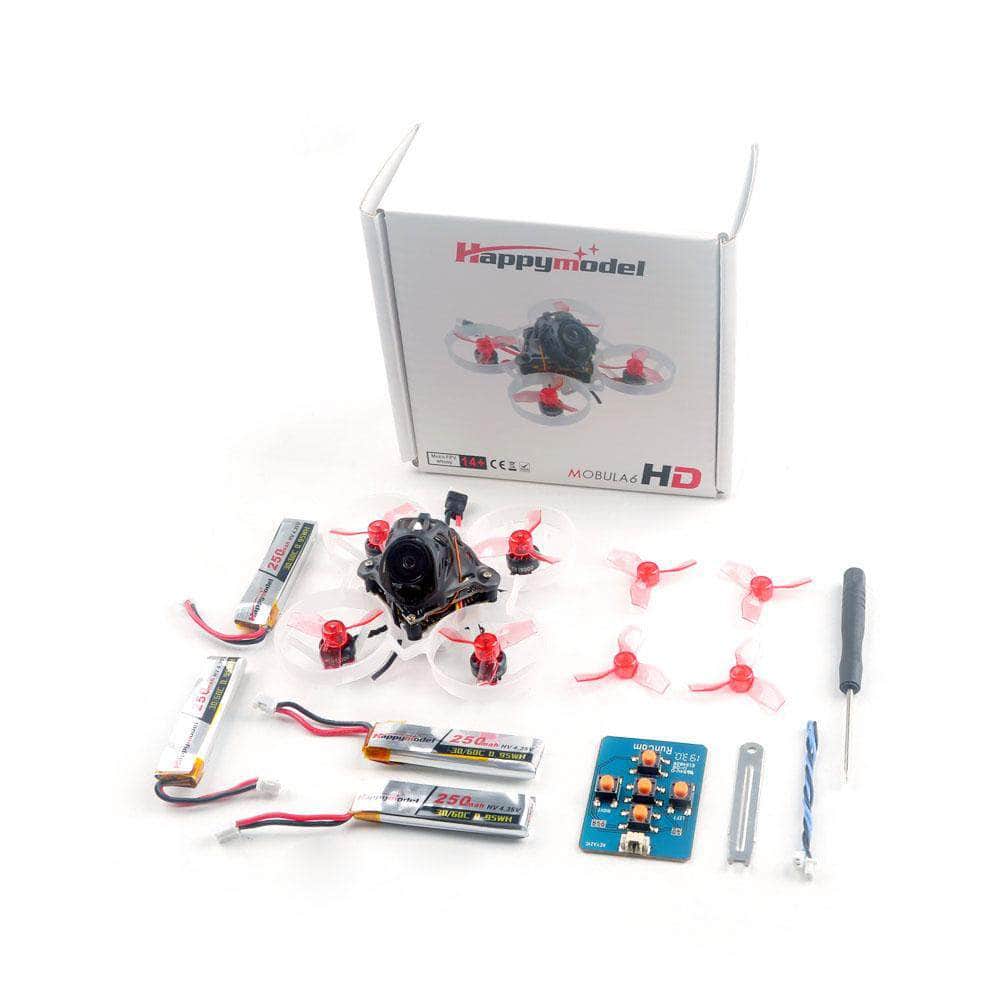  HappyModel BNF Mobula6 HD V2 1S Analog Whoop Quad - Choose Your RX、mySite、merchandisen