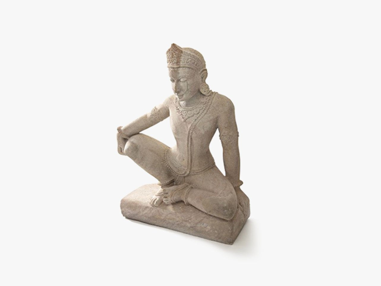Indra Deity - Sandstone (Large, 90cm)、mySite、topwebapps