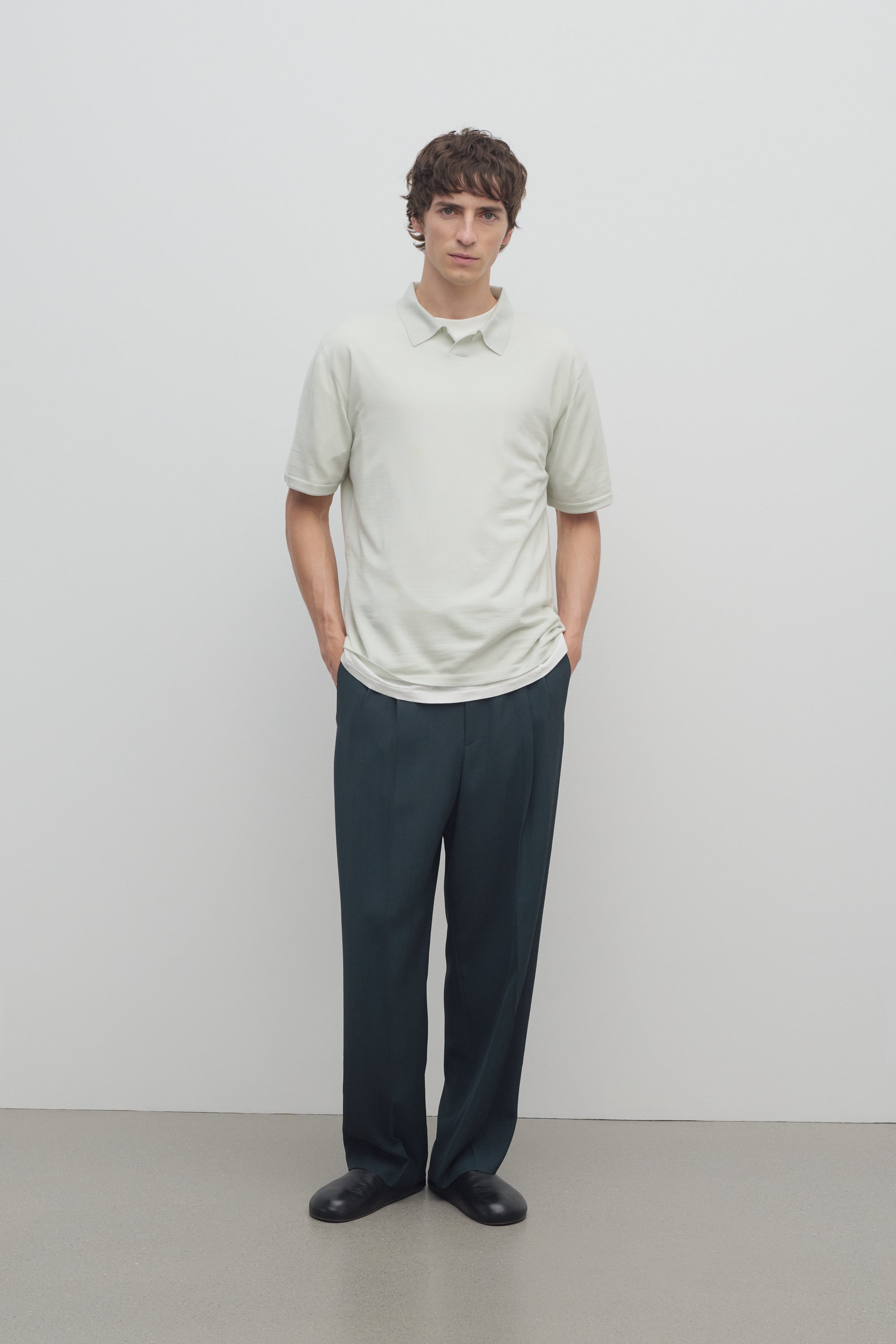 Silas Pant in Virgin Wool、mySite、aoinhome