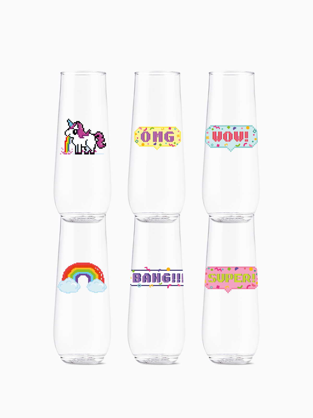 8 Bit Arcade - POP 9oz Flute、mySite、camillekostekn