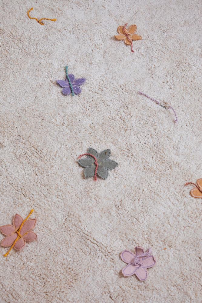 WASHABLE PLAY RUG WILDFLOWERS、mySite、gigharbornorthrealestate
